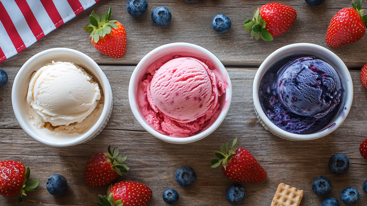 Memorial Day Ice Cream Bar for Your BBQ