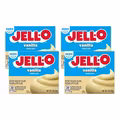 Jell-O pudim instantaneo de baunilha sem acucar (pacote com 4)
