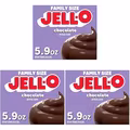 Jell-O pudim instantaneo de chocolate (pacote com 3)