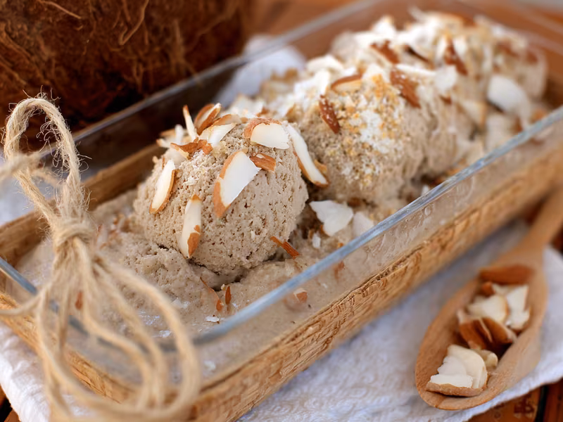 Mandel-Kokos-Eiscreme - Ninja Creami Recipe