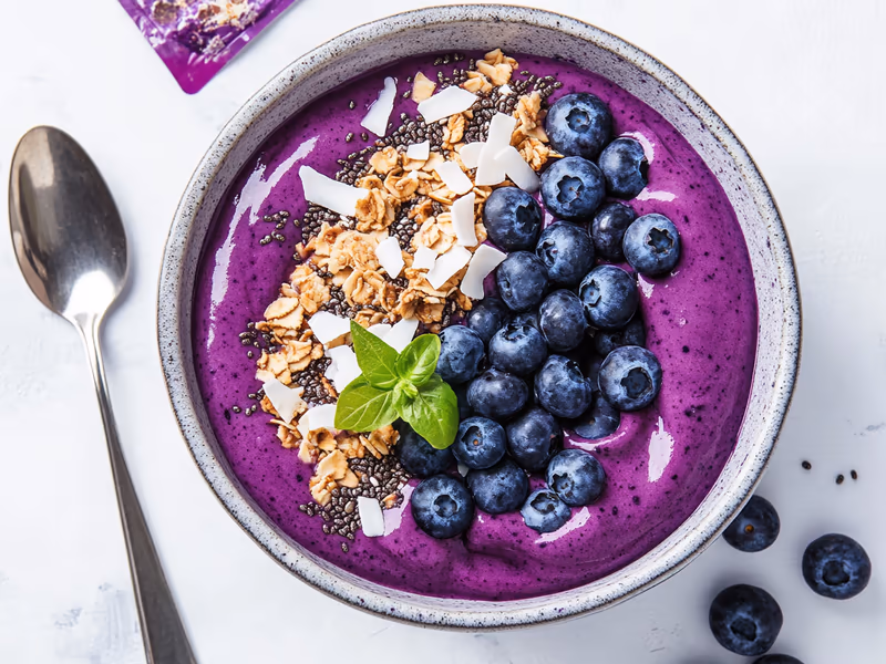 Blueberry Acai Smoothie Bowl - Ninja Creami Recipe
