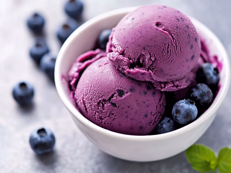 Blueberry Sorbet - Ninja Creami Recipe