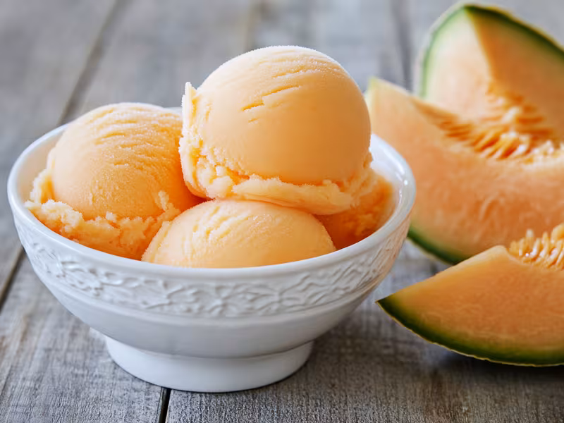 Cantaloupe Sorbet