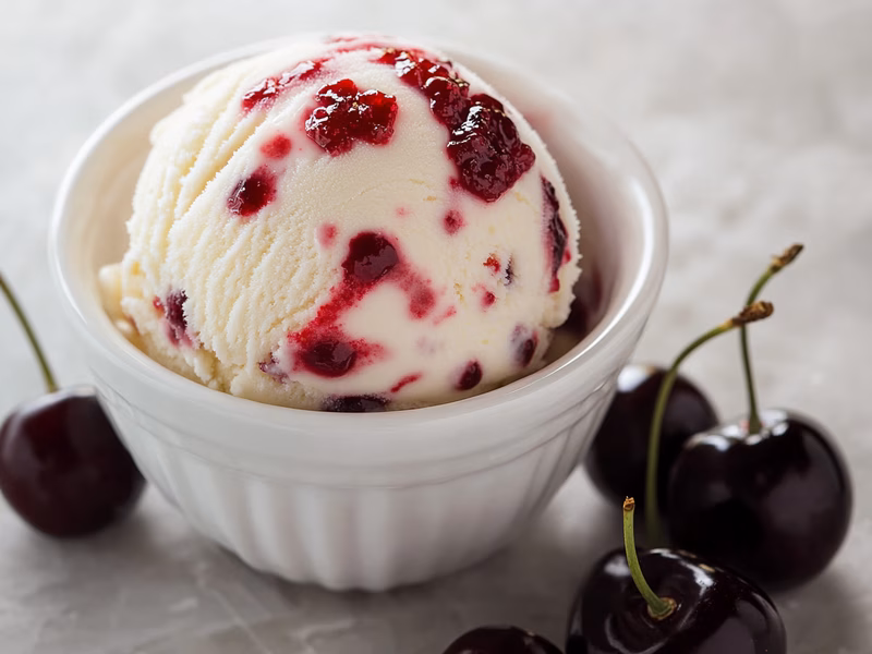 Cherry Vanilla Ice Cream - Ninja Creami Recipe