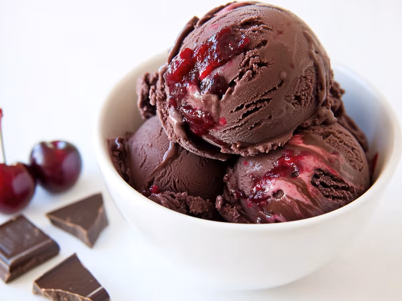 Chocolate Cherry Ice Cream - Ninja Creami Recipe