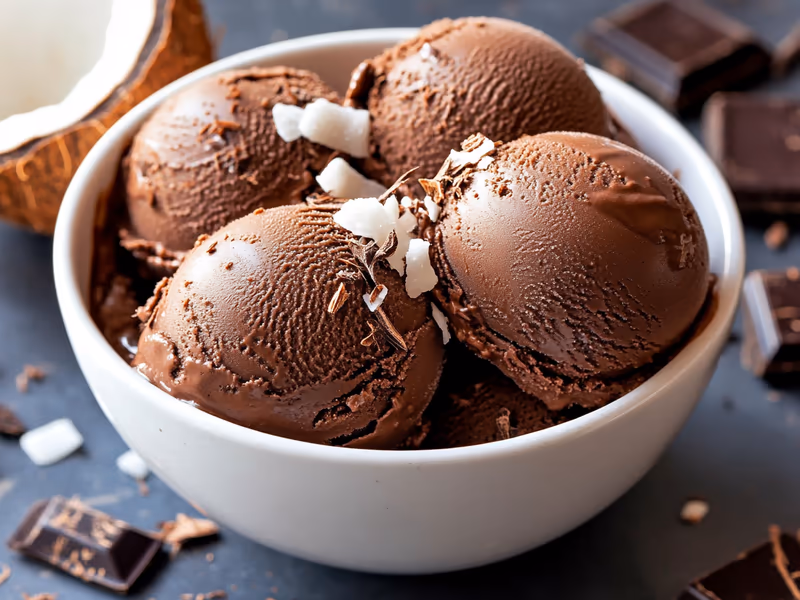 Chocolate Coconut Gelato - Ninja Creami Recipe