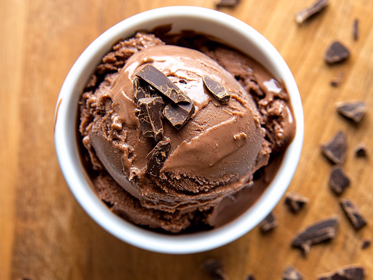 Yogur Helado de Chocolate