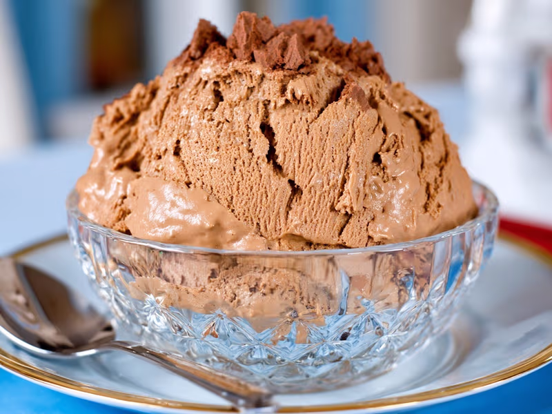 Helado Proteico de Chocolate