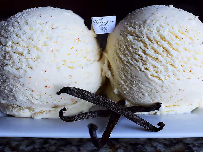 Helado Clásico de Vainilla
