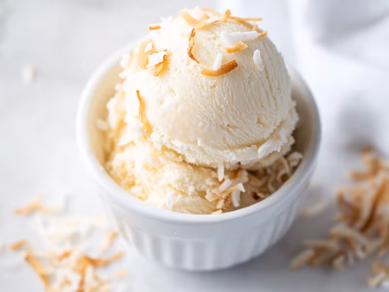 Coconut Cream Protein Ice Cream - Ninja Creami Recipe