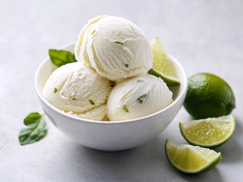 Coconut Lime Leaf Ice Cream - Ninja Creami Recipe