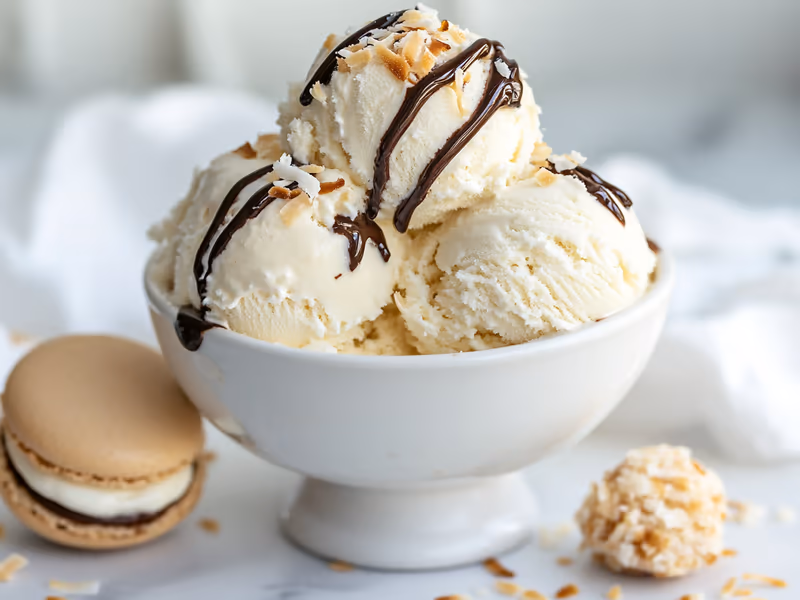 Coconut Macaroon Ice Cream - Ninja Creami Recipe