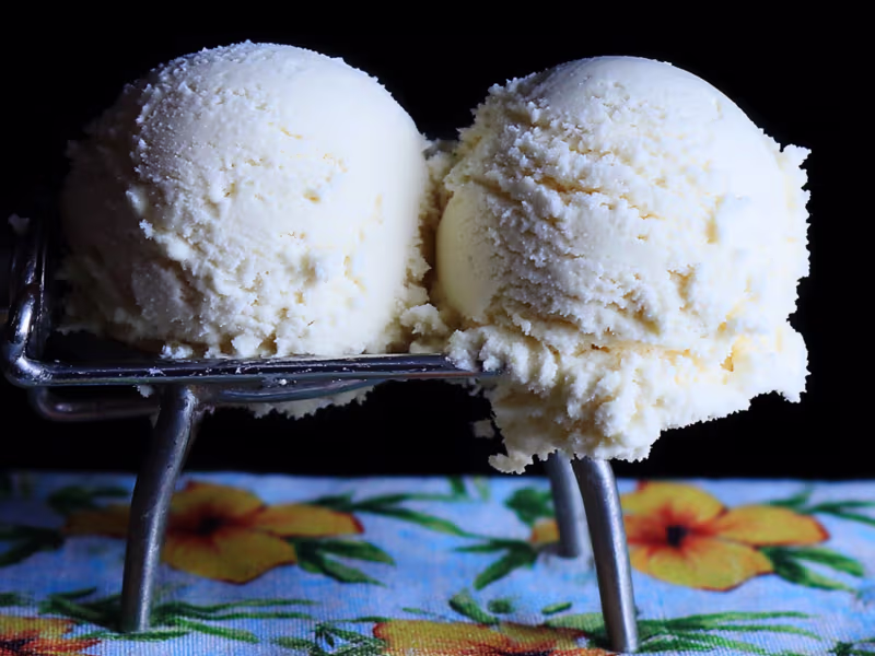 Helado de Leche de Coco