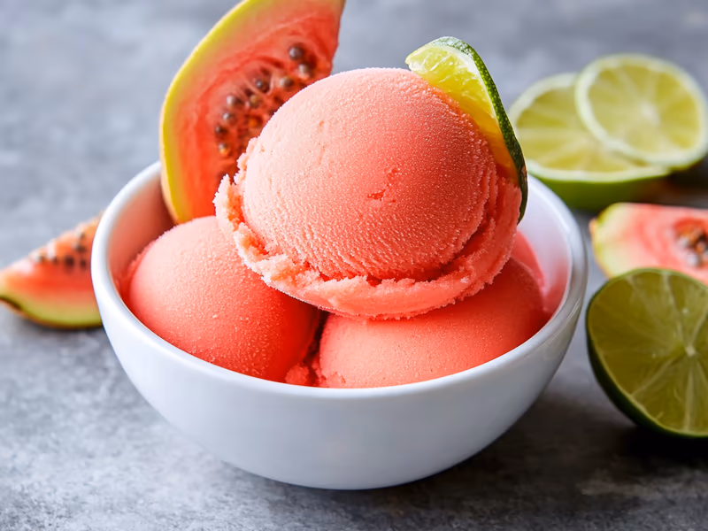 Guava Sorbet - Ninja Creami Recipe