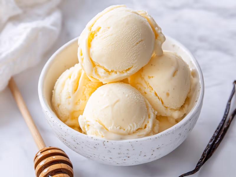 Honey Vanilla Frozen Yogurt - Ninja Creami Recipe