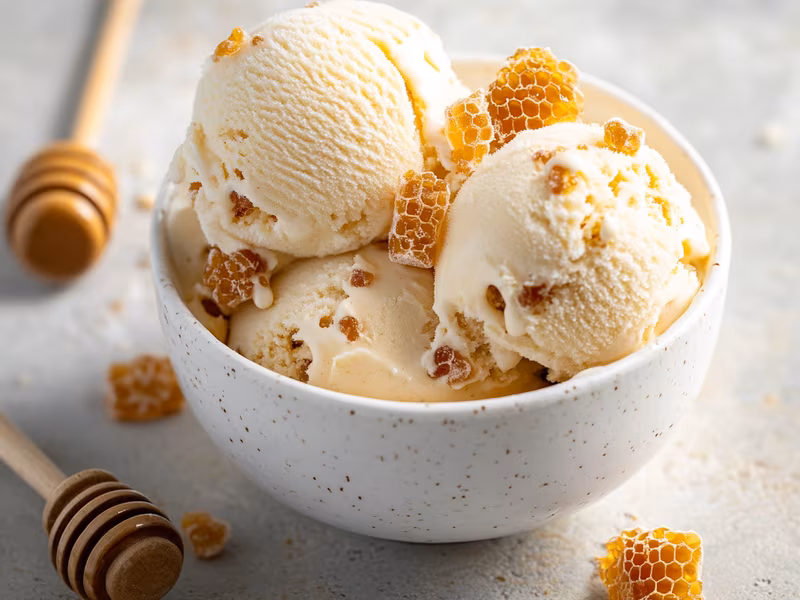 Honeycomb Crunch Ice Cream - Ninja Creami Recipe