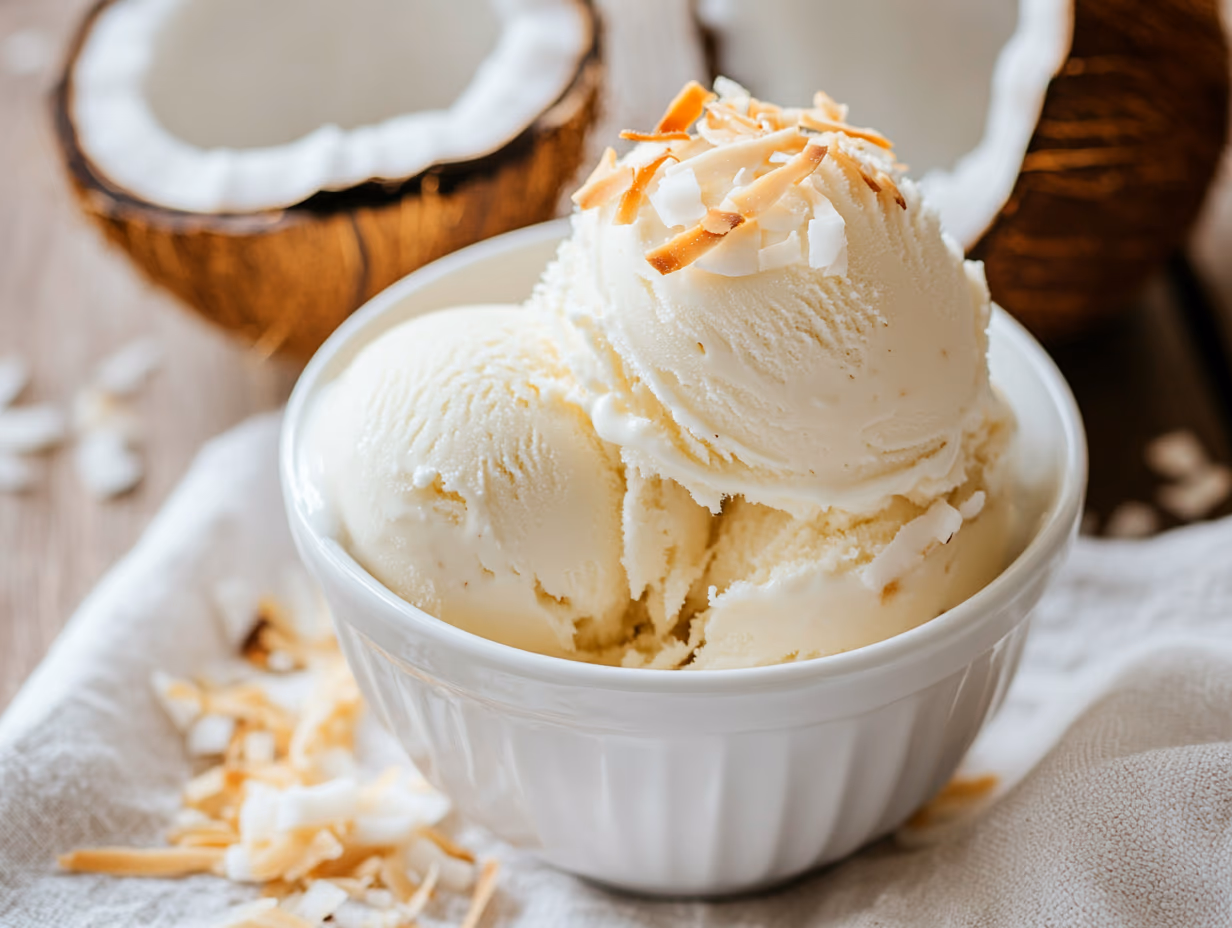 Keto-Kokos-Eiscreme - Ninja Creami Recipe