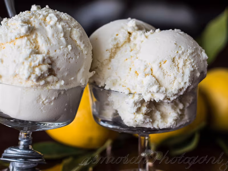 Helado Proteico de Barra de Limón