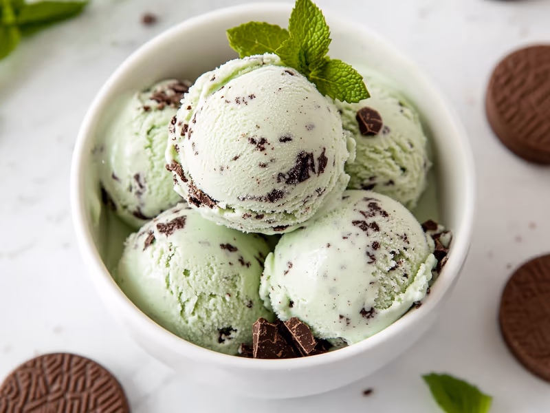 Mint Cookies and Cream Ice Cream - Ninja Creami Recipe