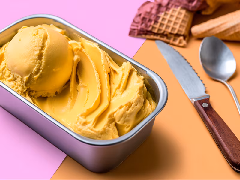 Yogur Helado de Maracuyá