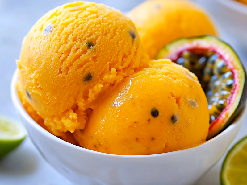 Passion Fruit Sorbet