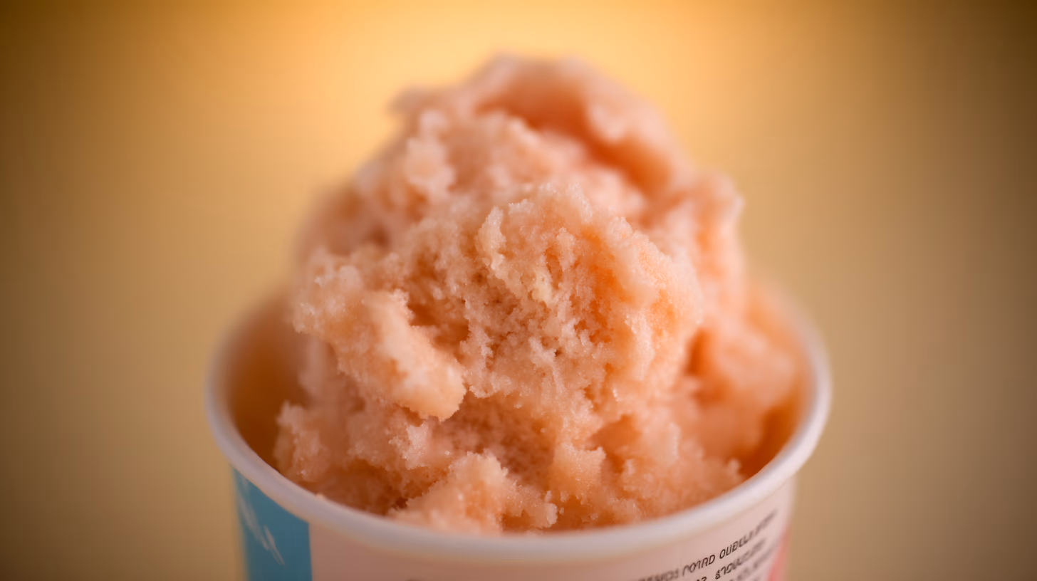 Yogur Helado de Durazno