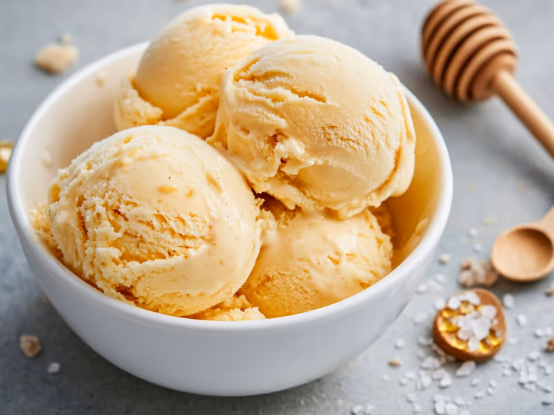 Salted Honey Ice Cream - Ninja Creami Recipe