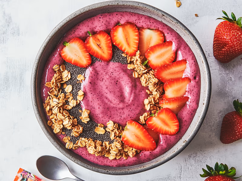 Strawberry Acai Smoothie Bowl - Ninja Creami Recipe