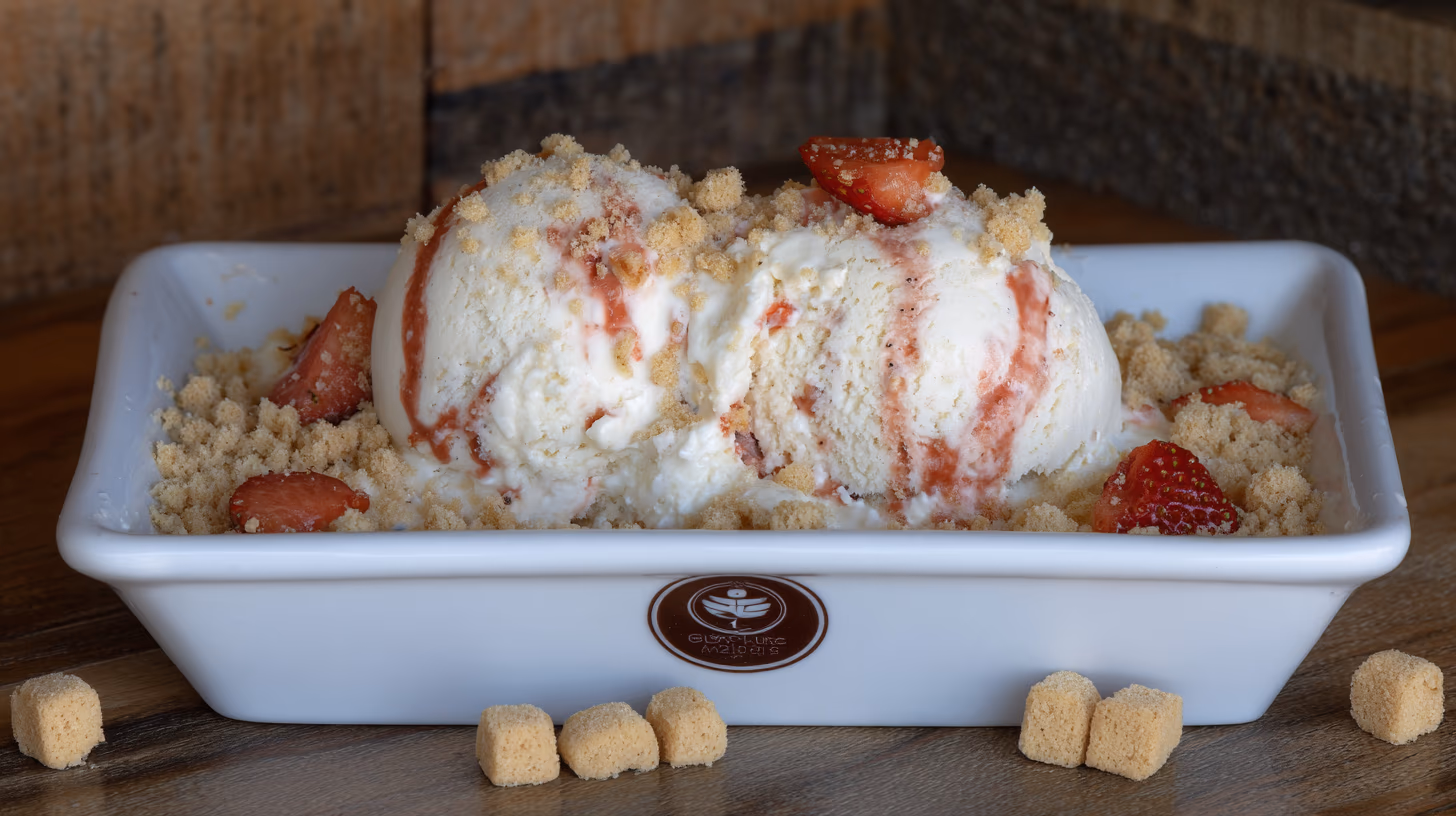 Erdbeer-Cheesecake-Eiscreme - Ninja Creami Recipe