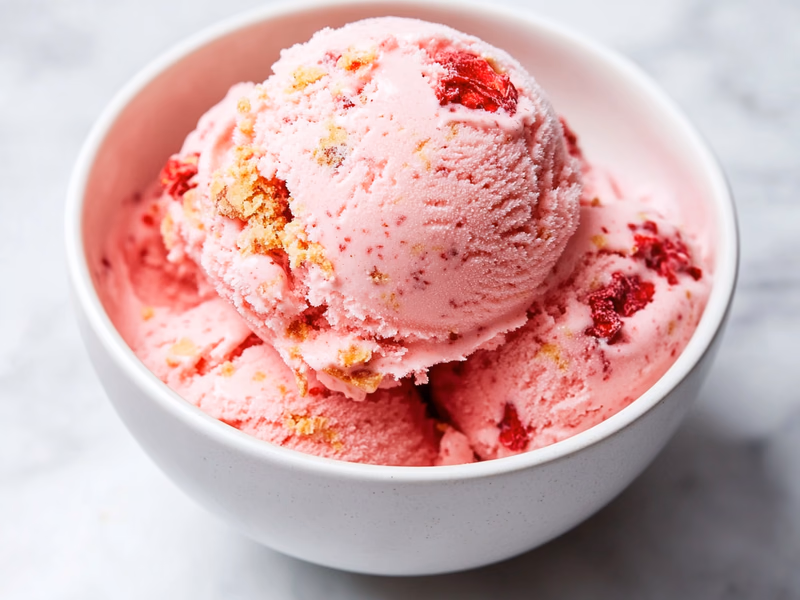 Fresa Crujiente Galleta Helado - Ninja Creami Recipe