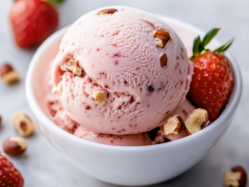 Fresa Avellana Helado - Ninja Creami Recipe