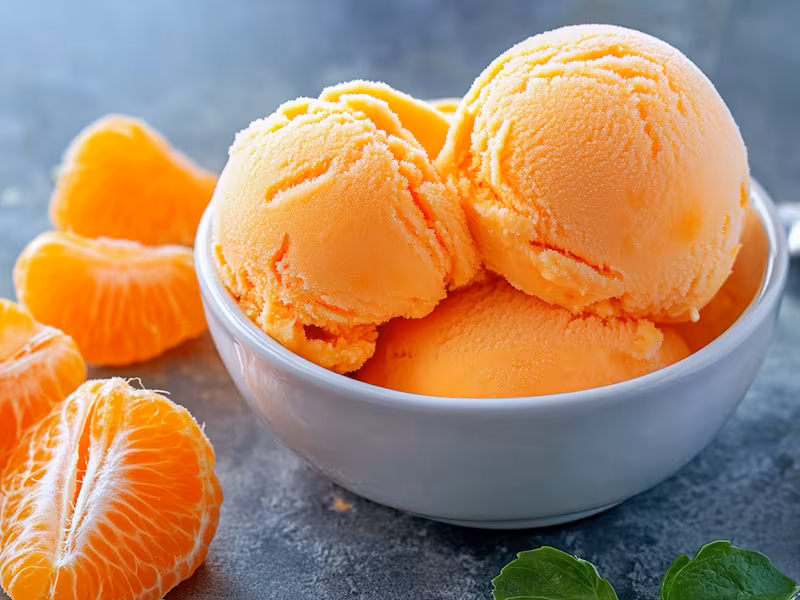 Tangerine Sorbet - Ninja Creami Recipe