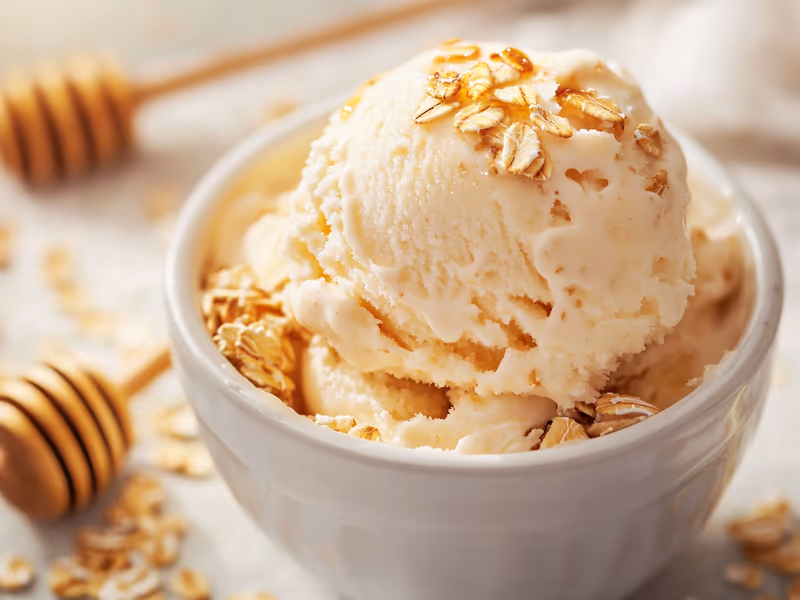 Toasted Oat Honey Ice Cream - Ninja Creami Recipe