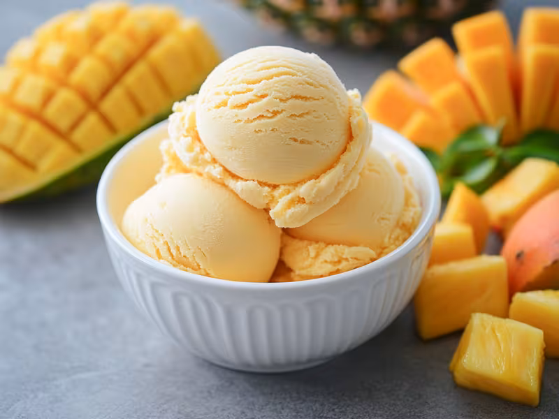 Tropical Frozen Yogurt