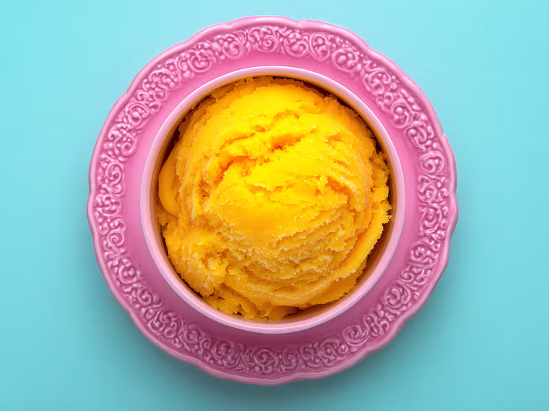Sorbete Tropical de Mango