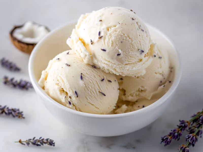 Vegan Lavender Ice Cream - Ninja Creami Recipe
